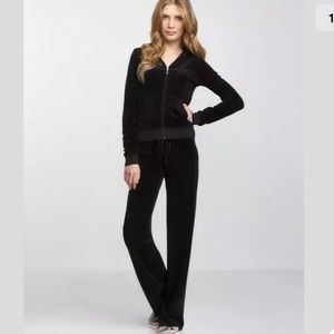 Juicy Couture Puff Puff Velour hoodie pants set